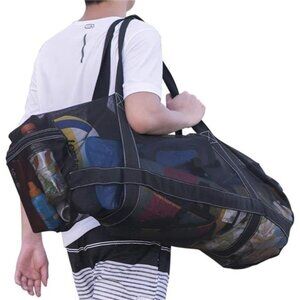 XXL Mesh Duffle Bag for Scuba Dive or Snorkel Gear, Extra Large Snorkeling Bag